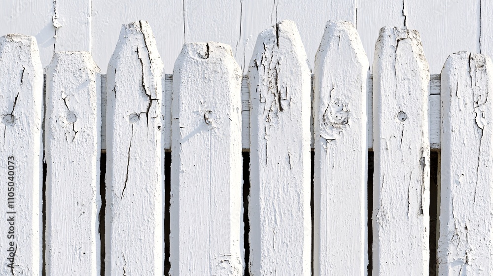 42.A seamless high-resolution texture of a white-painted concrete fence, with the rough surface of the cement visible beneath the layers of paint, showing cracks and weathering near the base of the 42.A seamless high-resolution texture of a white-painted concrete fence, with the rough surface of the cement visible beneath the layers of paint, showing cracks and weathering near the base of the