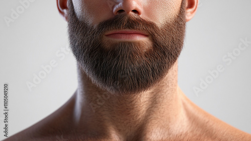 Full Beard  Man s Face  Beard Hair  Close up photo