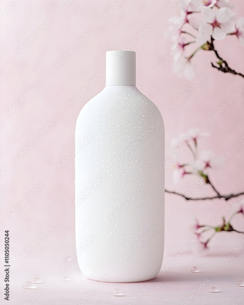 White cosmetic bottle with cherry blossoms on pink background. banner for spring beauty collections, Asian skincare brand, spa center, wellness marketing, feminine product
White cosmetic bottle with cherry blossoms on pink background. banner for spring beauty collections, Asian skincare brand, spa center, wellness marketing, feminine product