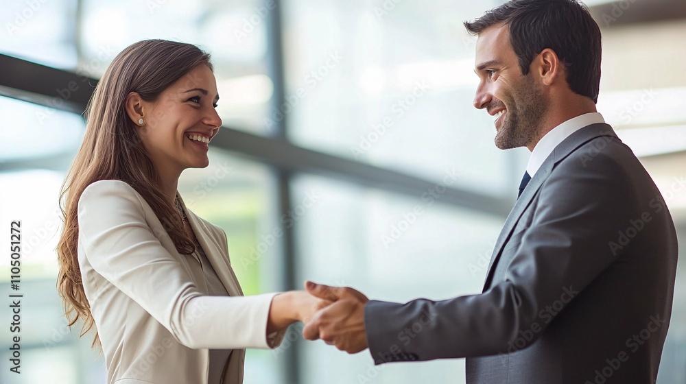 Two colleagues share a light-hearted moment in a contemporary office, their smiles reflecting the value of appreciation in professional relationships. Two colleagues share a light-hearted moment in a contemporary office, their smiles reflecting the value of appreciation in professional relationships.