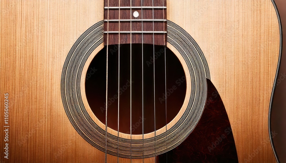 Acoustic Guitar Detail Acoustic Guitar Detail