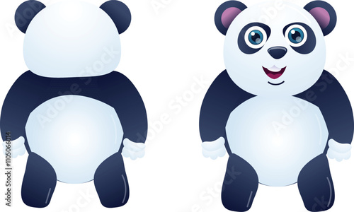 Cartoon character Panda 