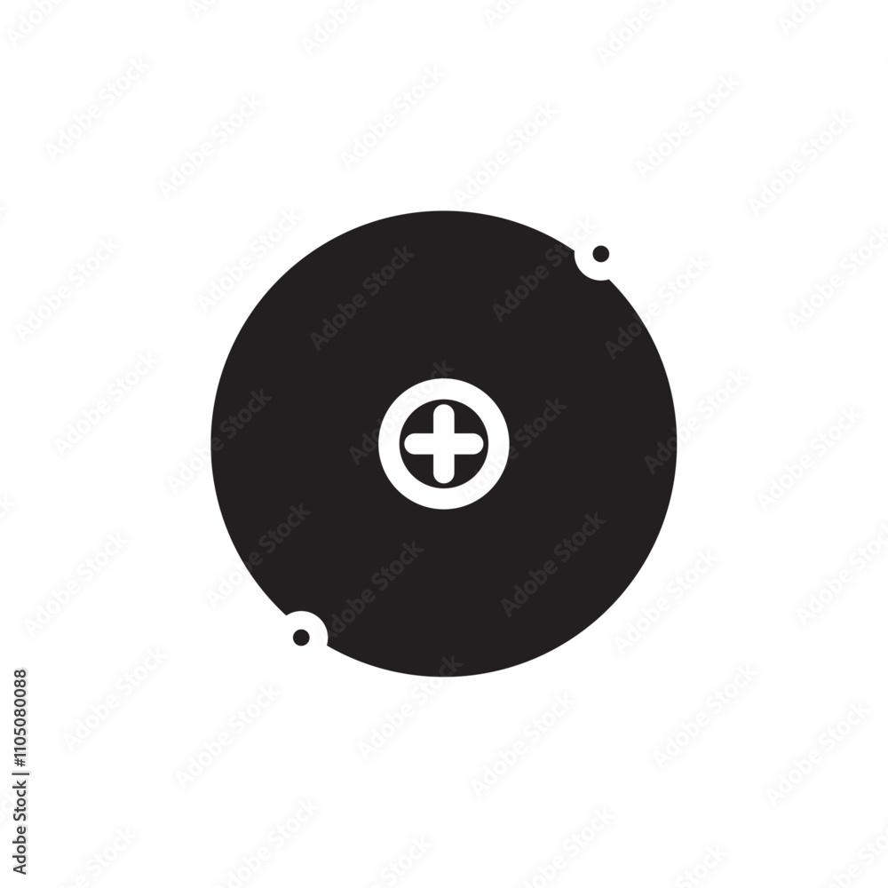 Atom icon Vector flat thin line illustration Atom icon Vector flat thin line illustration
