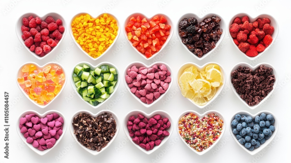 The Heart-Shaped Fruit Bowls The Heart-Shaped Fruit Bowls