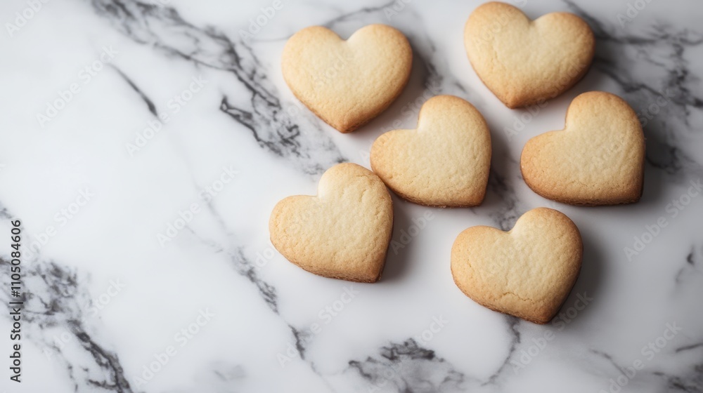 The Heart-Shaped Cookie Arrangement The Heart-Shaped Cookie Arrangement