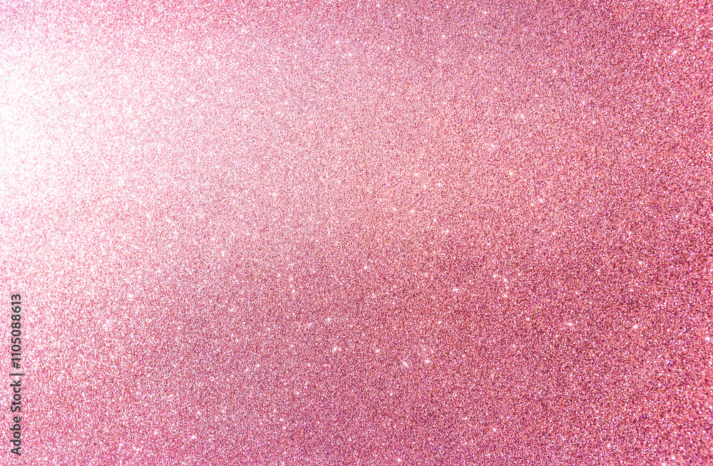 Fototapeta premium Shiny pink glitter texture background, pink glitter pattern background