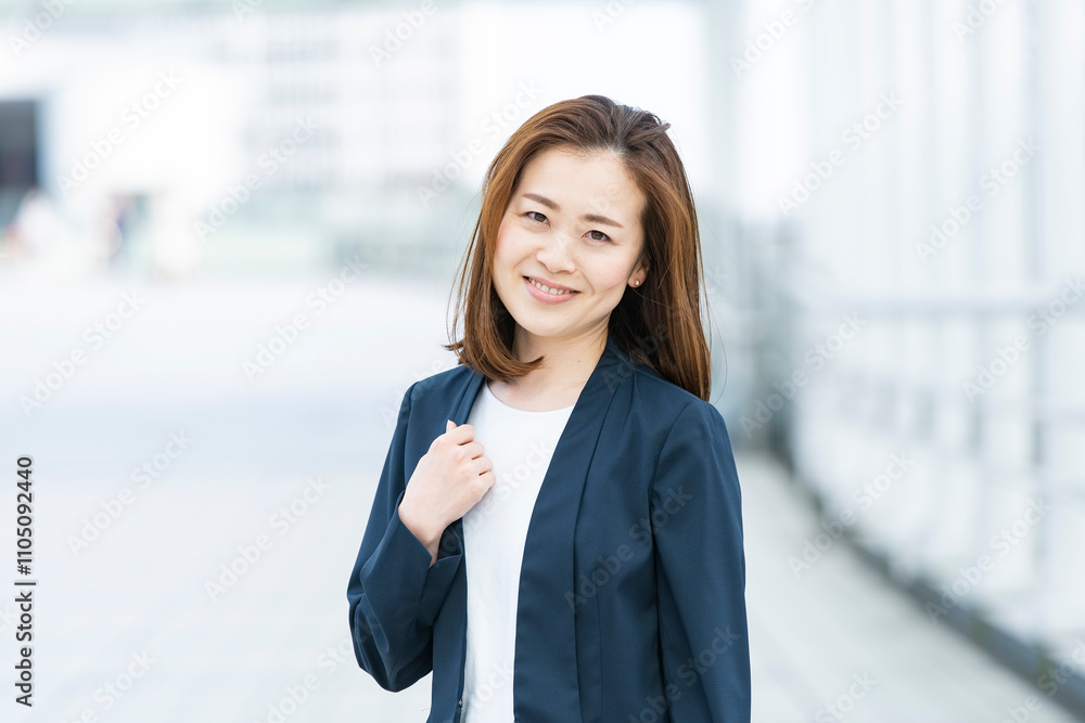 ビジネスウーマンのポートレート