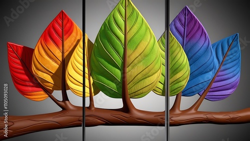 3d luxury wall art set pannel for wall decor