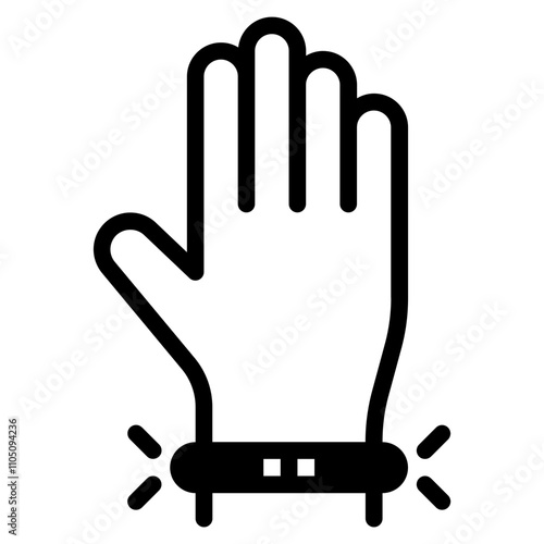 Wristband icon