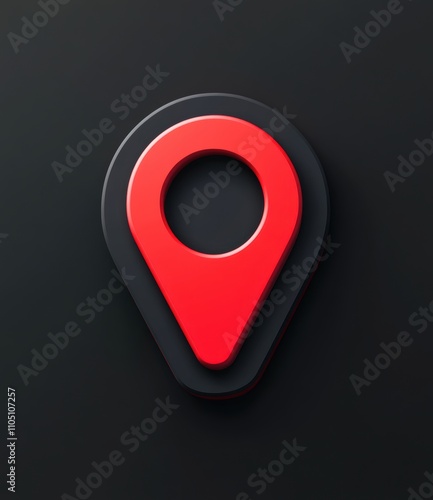 Free Download Red Location Pin. - GFXLoad