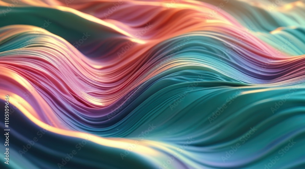 Pulsing Color Waves Pulsing Color Waves