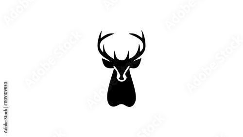 Deer Icon Design Ideas for Nature Themed Logos photo