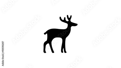 Deer Icon Design Ideas for Nature Themed Logos photo