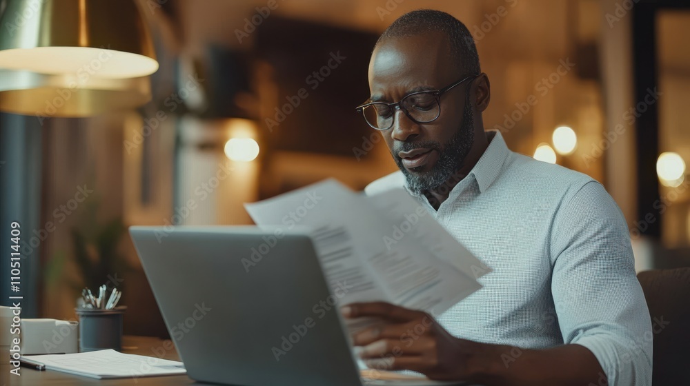 The Man with Laptop Papers The Man with Laptop Papers
