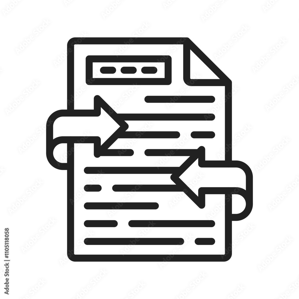 Exchange Icon vector image. Suitable for use on web apps, mobile apps, and print media. Exchange Icon vector image. Suitable for use on web apps, mobile apps, and print media.