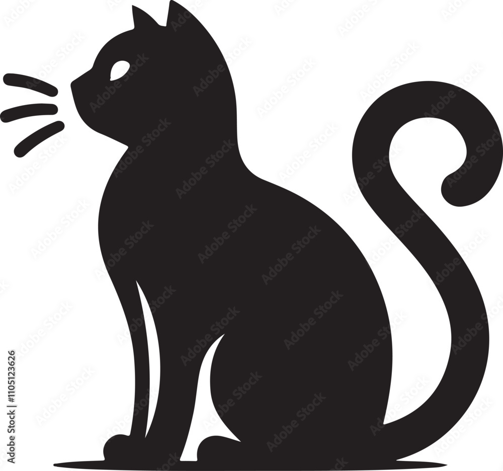 cat silhouette vector art designs perfect for your creative projects. cat silhouette vector art designs perfect for your creative projects.
