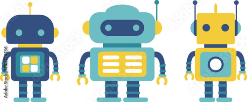 かわいいロボット3種セット