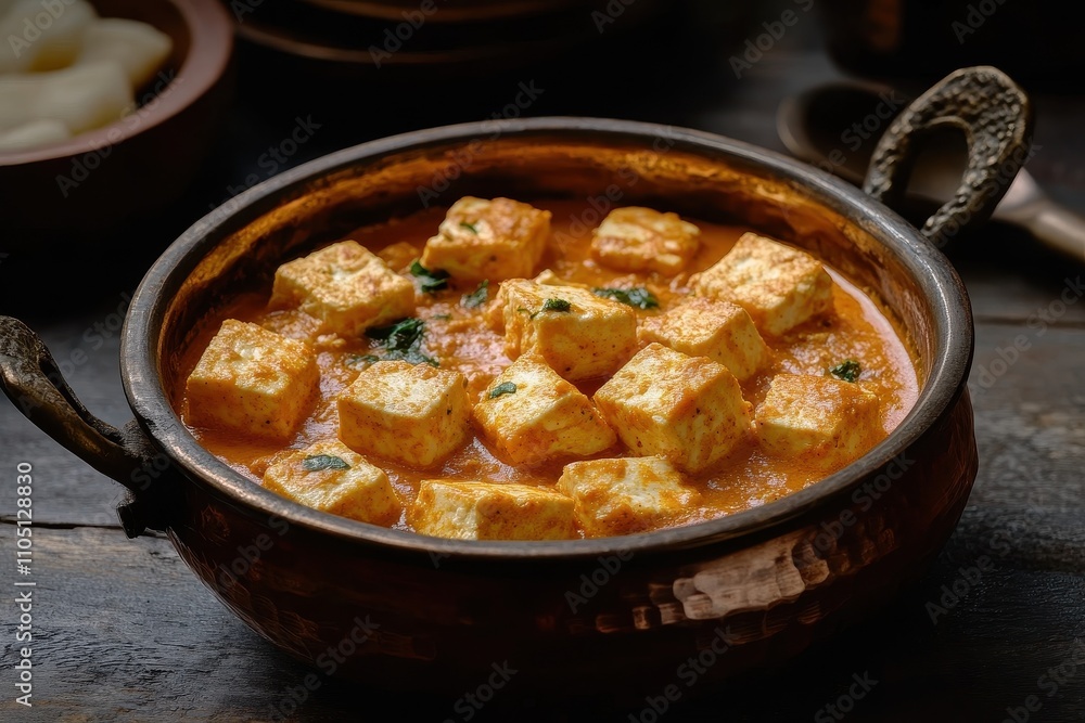 Paneer in Curry Sauce Paneer in Curry Sauce