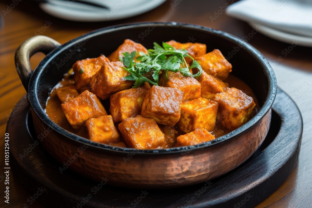 Paneer in Curry Sauce Paneer in Curry Sauce
