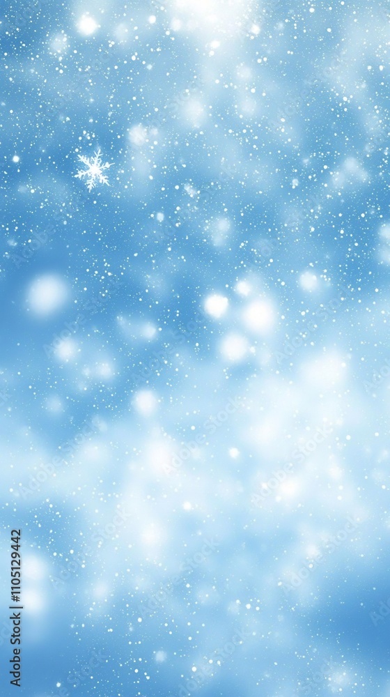 Magical Snowfall Blizzard with Glittering Snowflakes in Dreamy Winter Wonderland Backdrop Soft Focus Ethereal Snow Crystals Falling Against Icy Blue Sky with Blurred Bokeh Lighting Effect Magical Snowfall Blizzard with Glittering Snowflakes in Dreamy Winter Wonderland Backdrop Soft Focus Ethereal Snow Crystals Falling Against Icy Blue Sky with Blurred Bokeh Lighting Effect