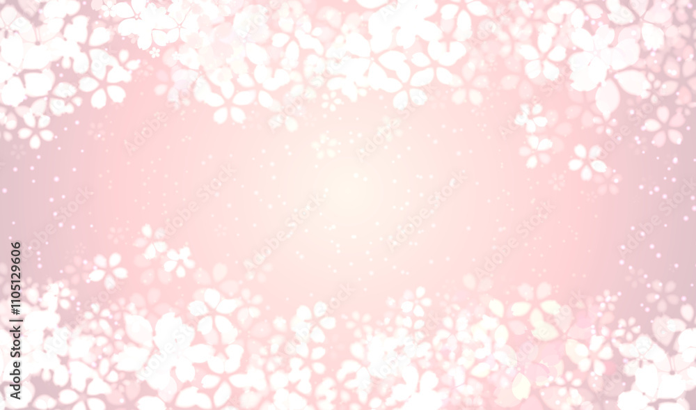 Background of cherry blossoms in full bloom
Background of cherry blossoms in full bloom