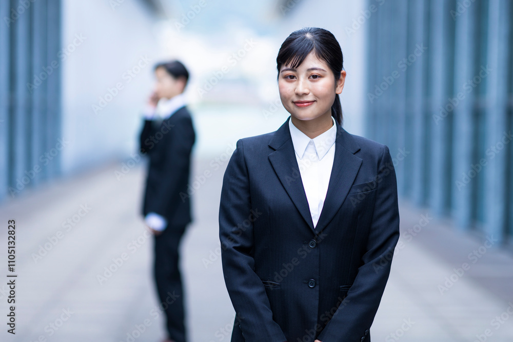 就活生のポートレート