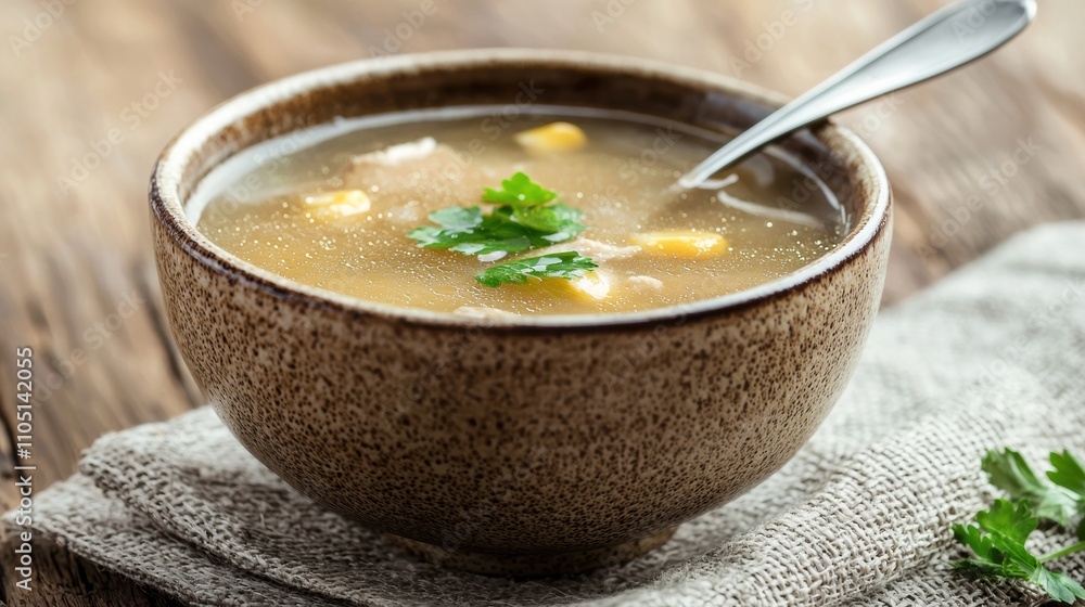 Delicious chicken soup recipe kitchen food photography cozy environment close-up view comfort food Delicious chicken soup recipe kitchen food photography cozy environment close-up view comfort food
