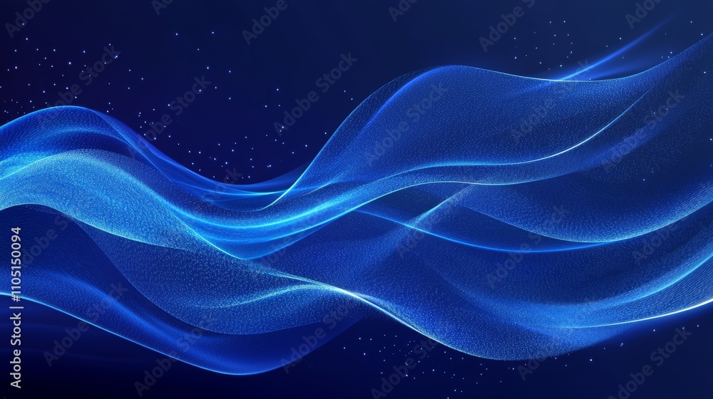 72.Vector illustration of an abstract underwater ocean wave in shades of blue, with detailed water textures and ripples. The wave curves gracefully, with light reflections and transparent elements, 72.Vector illustration of an abstract underwater ocean wave in shades of blue, with detailed water textures and ripples. The wave curves gracefully, with light reflections and transparent elements,