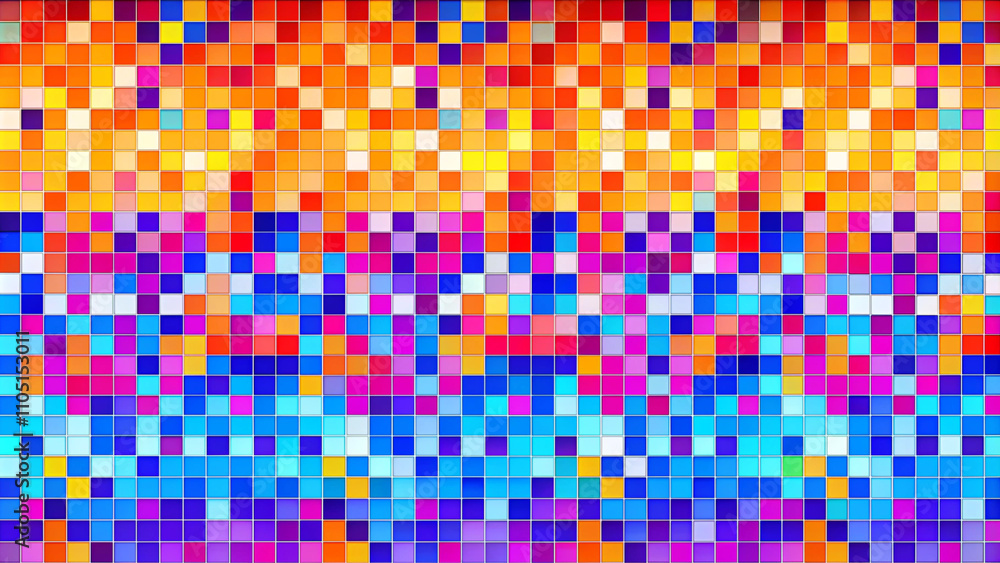 Fototapeta premium Pixelated Texture Background and Color Trends