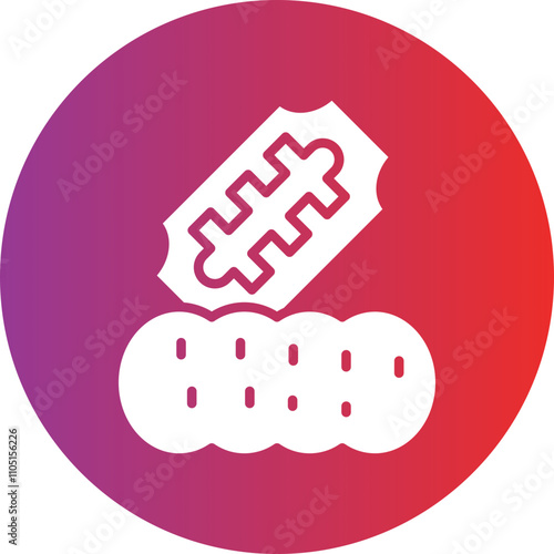Crack Cocaine Vector Icon Style