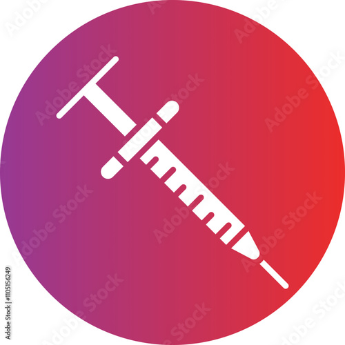 Syringe Vector Icon Style