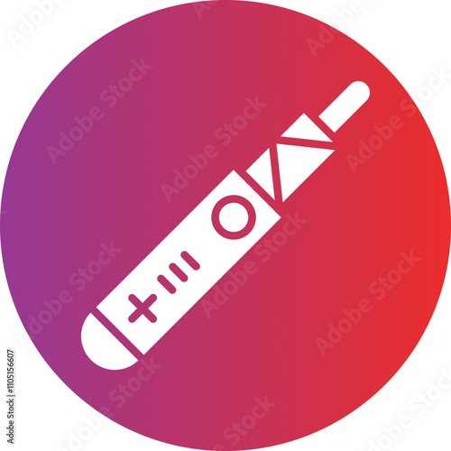 Vaping Addiction Vector Icon Style