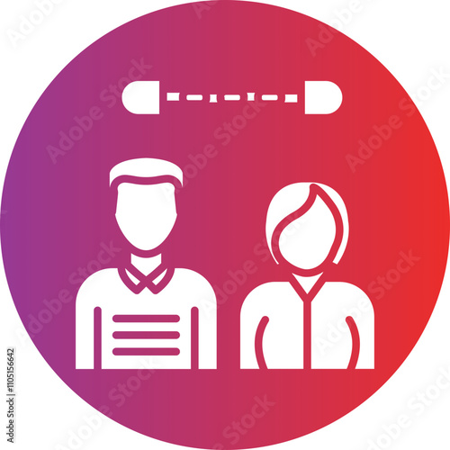 Codependency Vector Icon Style