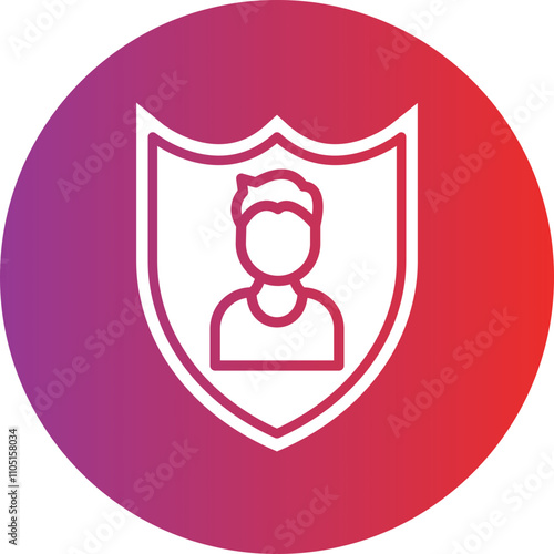 Pseudonymisation Vector Icon Style
