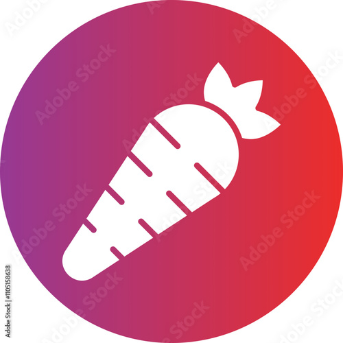 Carrots Vector Icon Style