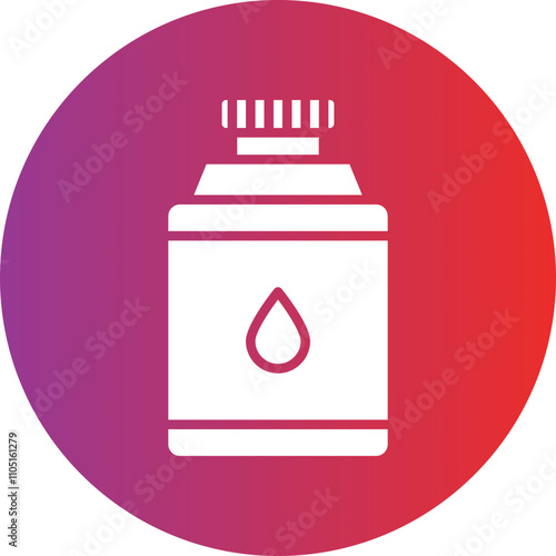 Hip Flask Vector Icon Style