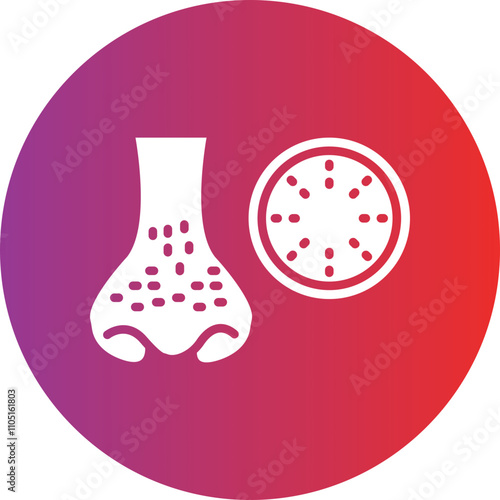 Blackhead Vector Icon Style