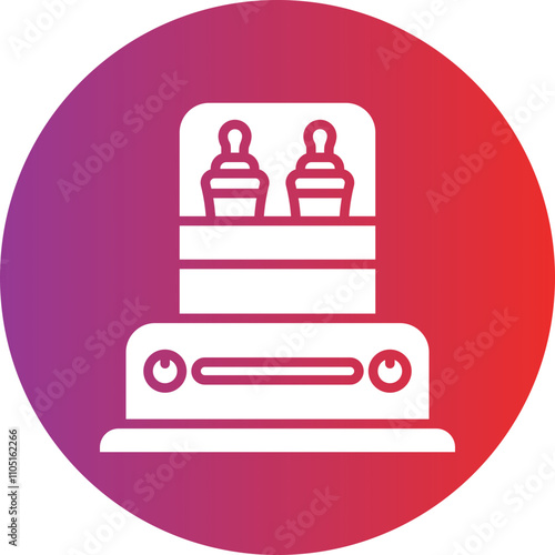 Bottle warmer Vector Icon Style