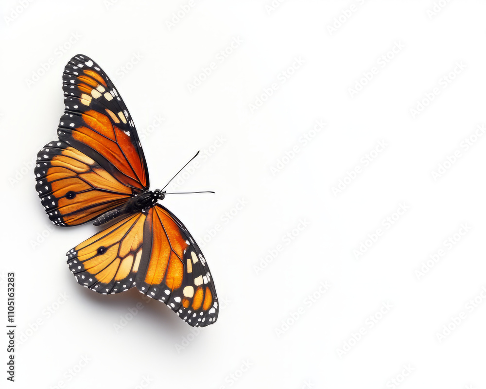 vibrant butterfly with orange and black wings resting gracefully vibrant butterfly with orange and black wings resting gracefully