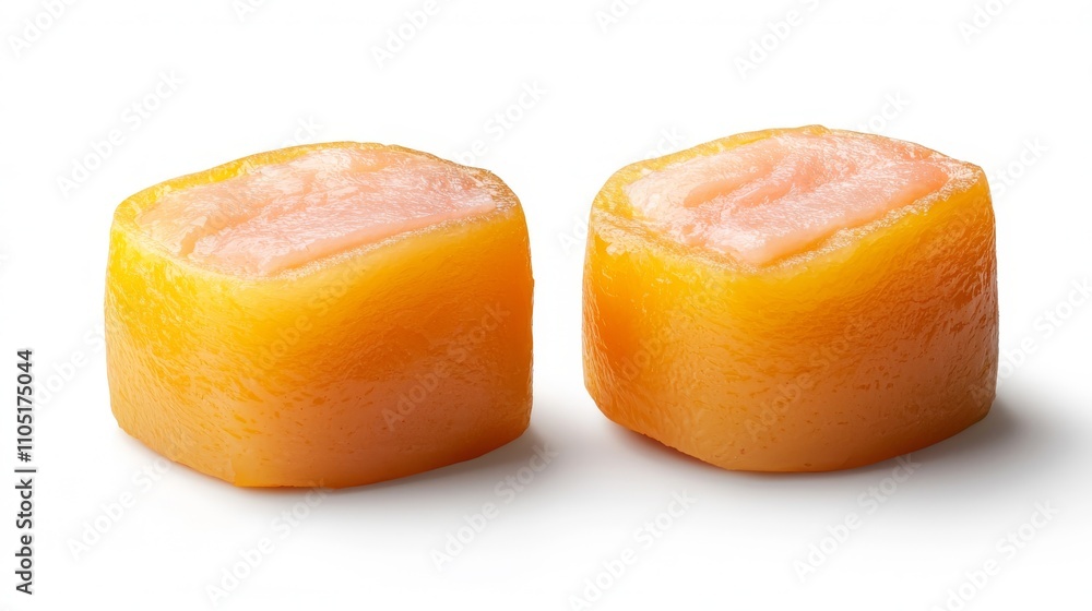 Stuffed bean desserts molded into pieces Stuffed bean desserts molded into pieces