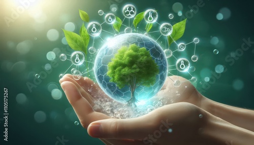 Green hydrogen is environmentally friendly.