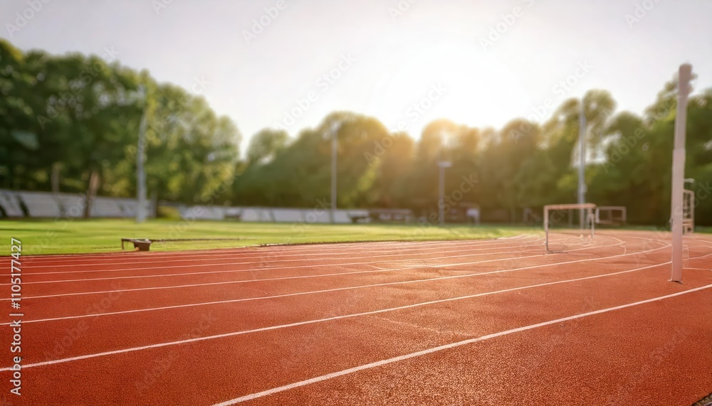 Fototapeta premium Track And Field Park 