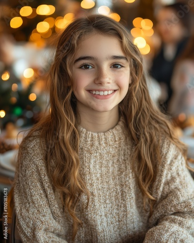 International Day of Persons with Disabilities, Smiling Girl in Cozy Setting