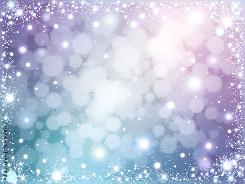 A dreamy winter background filled with soft snowflakes and gentle light effects, digital painting of abstract background concept. A dreamy winter background filled with soft snowflakes and gentle light effects, digital painting of abstract background concept.