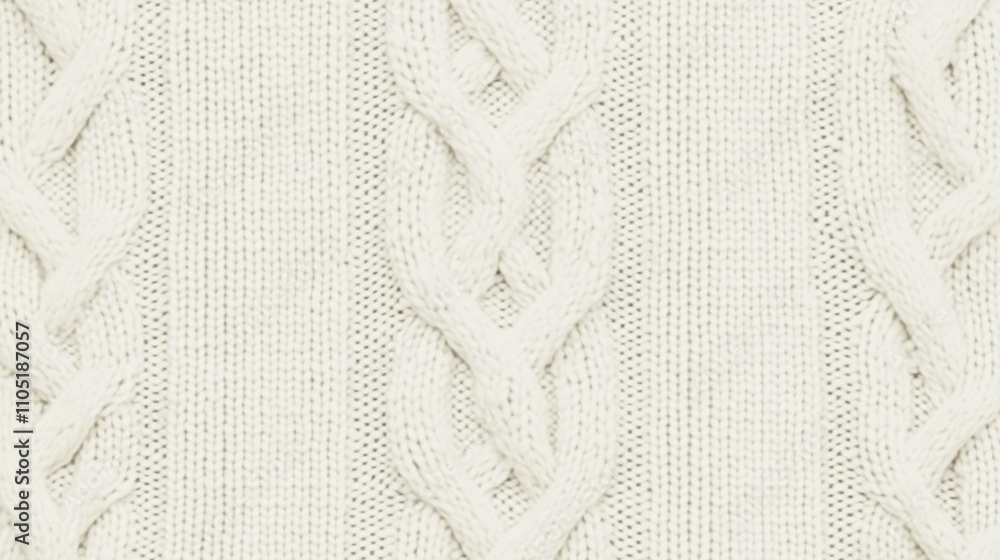A detailed view of a delicate beige sweater with intricate patterns and textures, ideal for achieving a warm and inviting winter aesthetic. A detailed view of a delicate beige sweater with intricate patterns and textures, ideal for achieving a warm and inviting winter aesthetic.