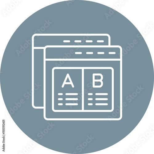 Ab testing Icon