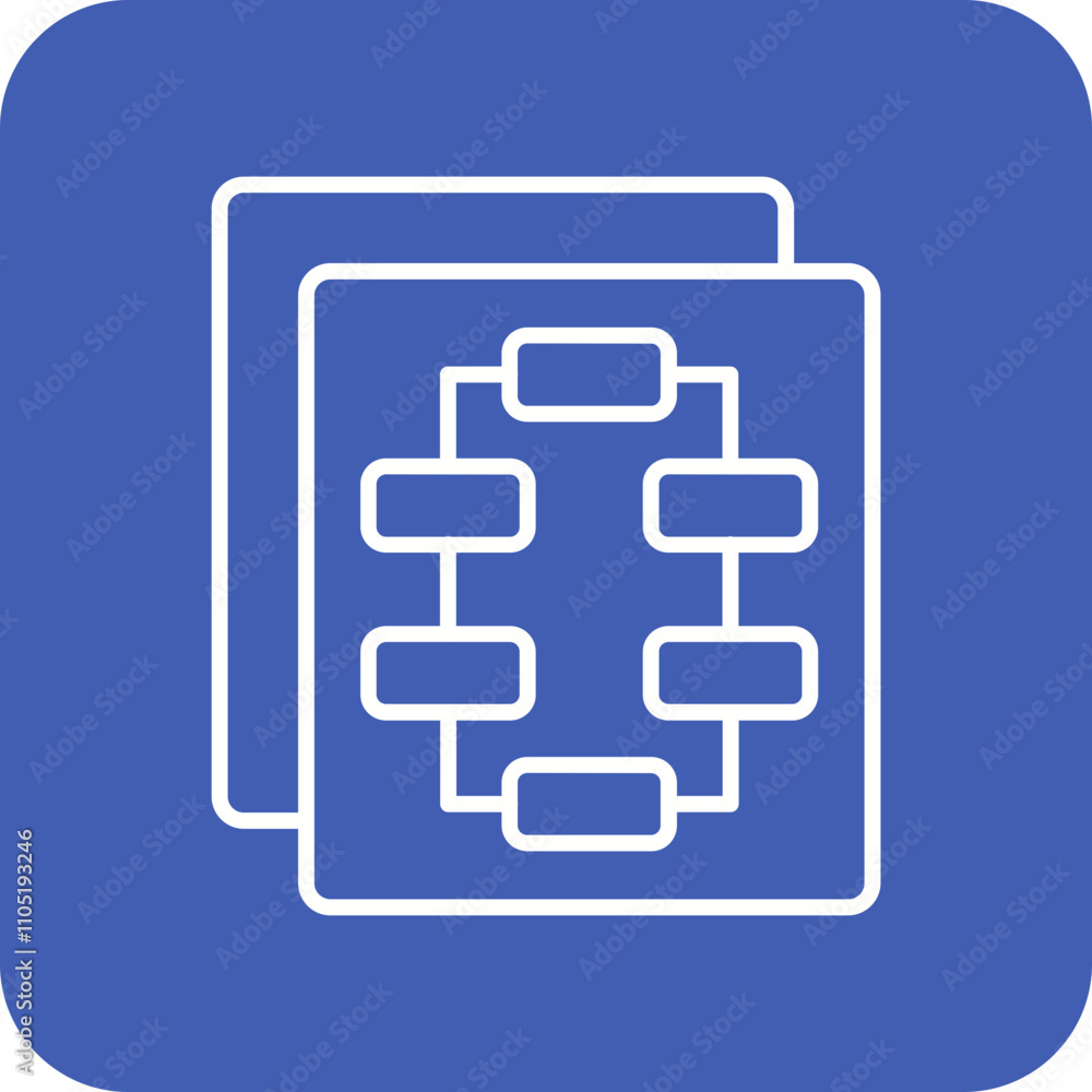 Flow chart Icon Flow chart Icon