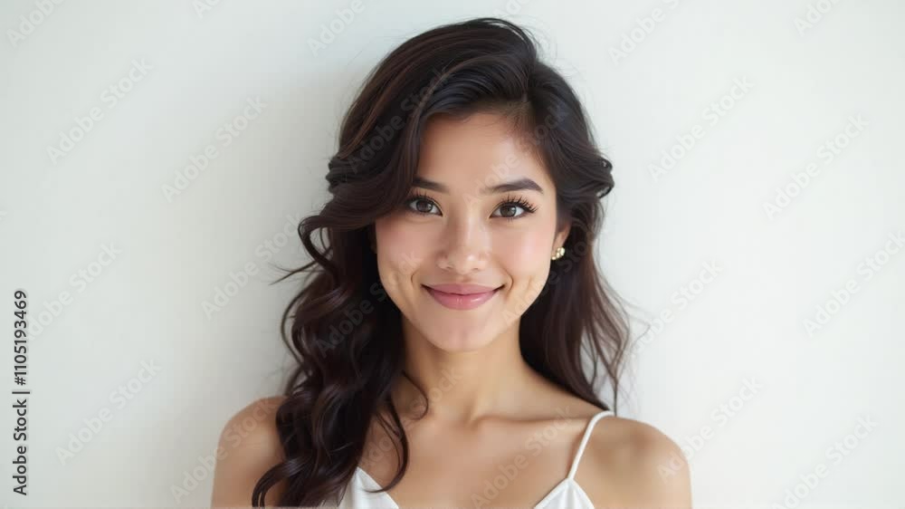 Slide show. Portrait of a multiethnic women. Different hairstyles and hair color. Slide show. Portrait of a multiethnic women. Different hairstyles and hair color.