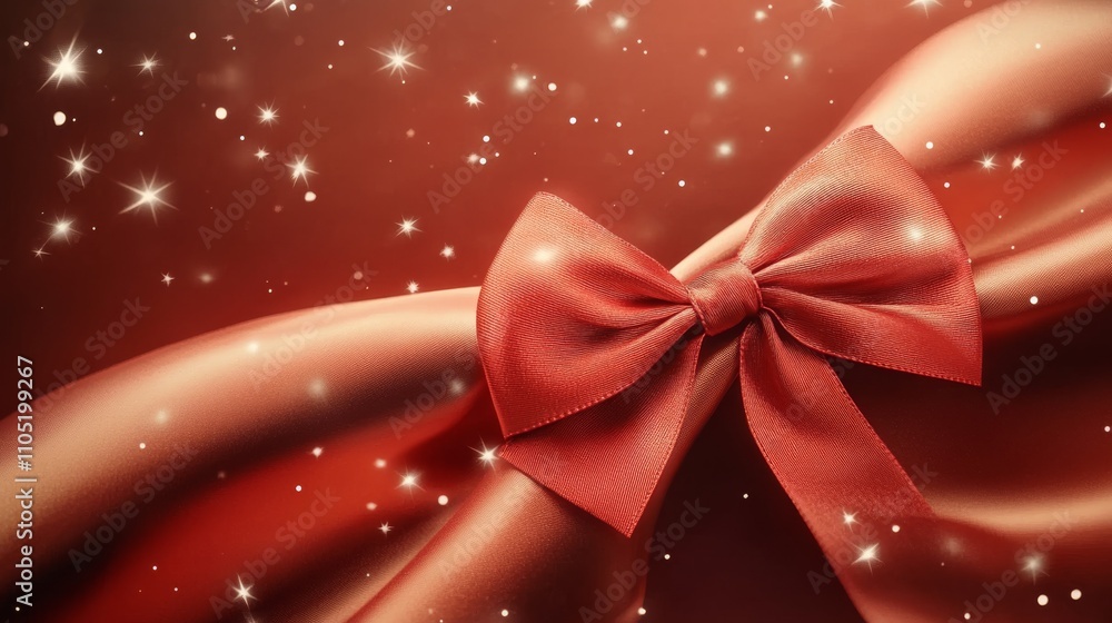 holiday ribbon art, premium satin bow design, gradient lighting effect, dimensional fabric texture, festive color palette, soft white highlights, seasonal gift decoration, star-scattered background holiday ribbon art, premium satin bow design, gradient lighting effect, dimensional fabric texture, festive color palette, soft white highlights, seasonal gift decoration, star-scattered background