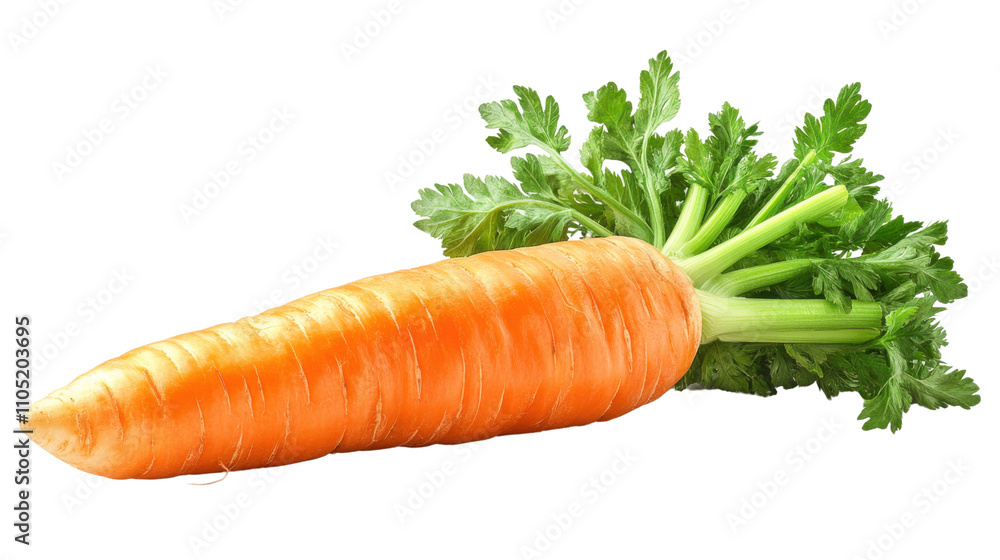 carrots with leaves isolated on white background carrots with leaves isolated on white background